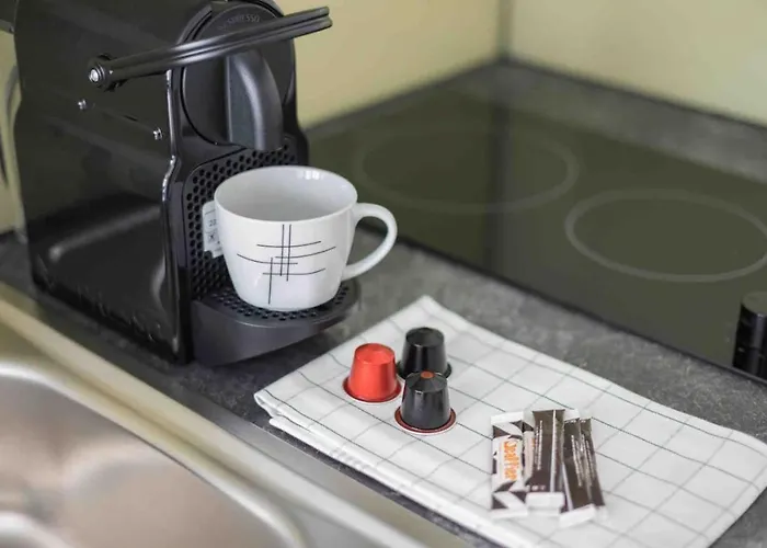 Lägenhet Urban Oasis With Queen Bed And View Be-33